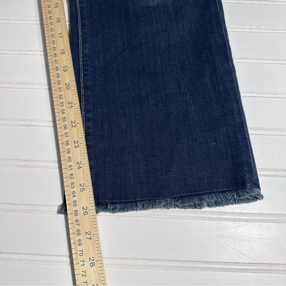 Seven7 straight leg raw hem fashion jeans women’s 16 - Picture 5 of 11